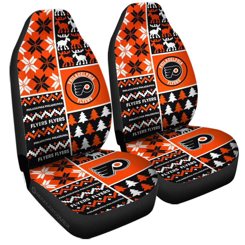 Philadelphia Flyers Car Seat Covers Custom Ugly Style Car Accessories - Gearcarcover - 3