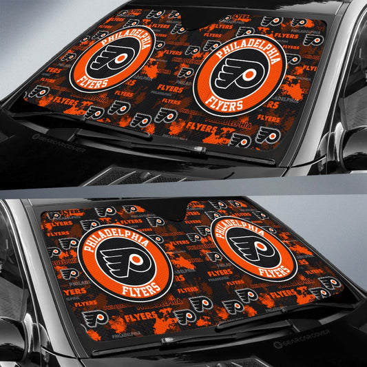 Philadelphia Flyers Car Sunshade Custom Car Accessories - Gearcarcover - 2