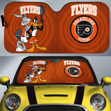 Philadelphia Flyers Car Sunshade Custom Car Accessories - Gearcarcover - 1