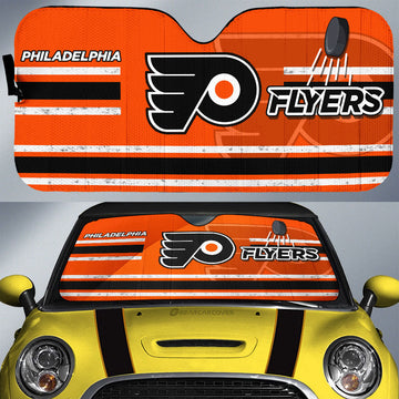 Philadelphia Flyers Car Sunshade Custom Car Accessories - Gearcarcover - 1