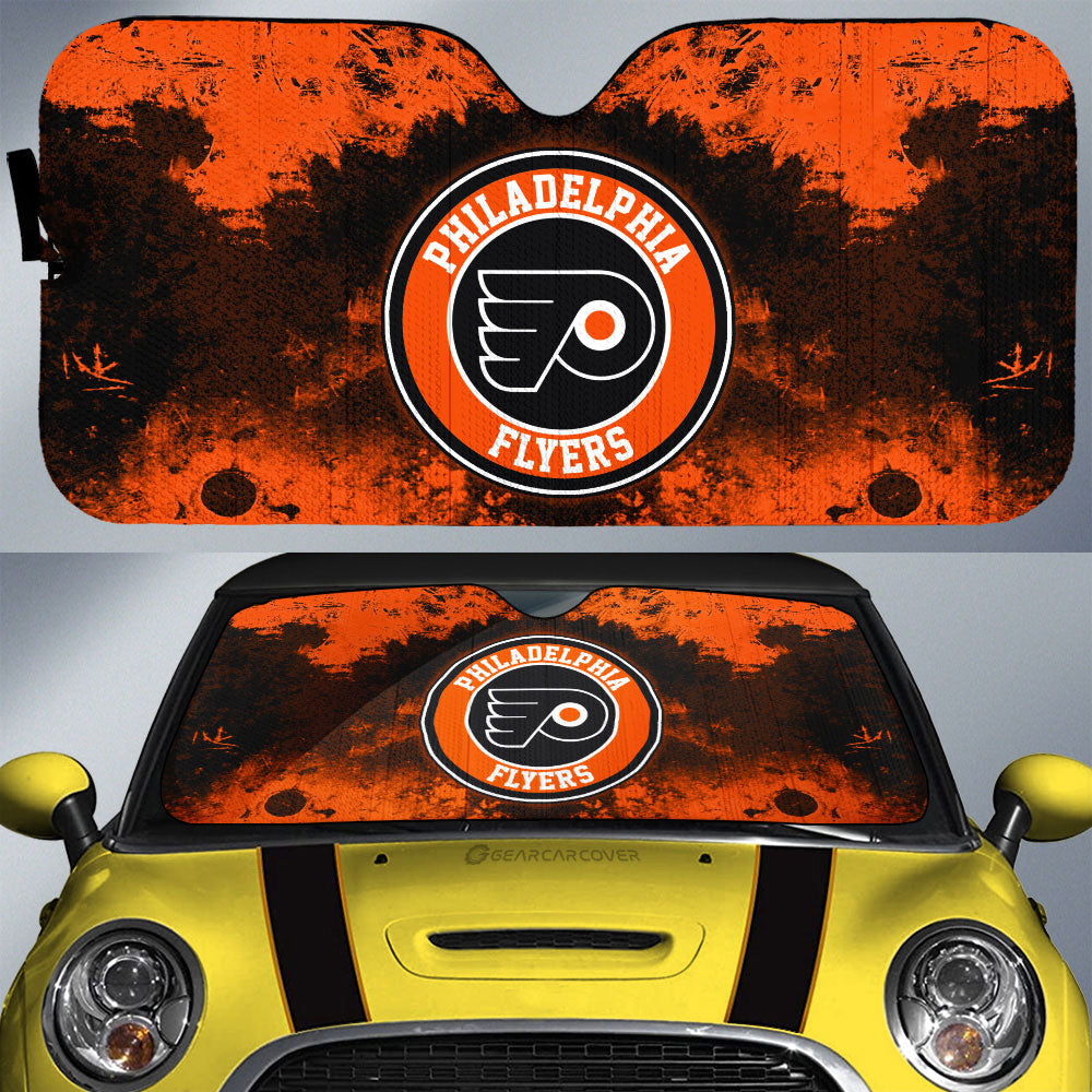 Philadelphia Flyers Car Sunshade Custom Car Accessories - Gearcarcover - 1