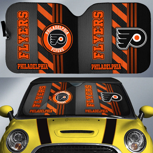 Philadelphia Flyers Car Sunshade Custom Car Accessories - Gearcarcover - 1