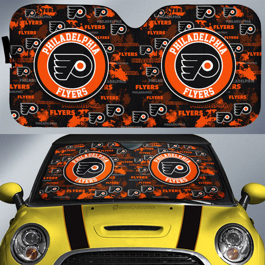 Philadelphia Flyers Car Sunshade Custom Car Accessories - Gearcarcover - 1