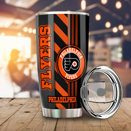 Philadelphia Flyers Tumbler Cup Custom Car Accessories - Gearcarcover - 2