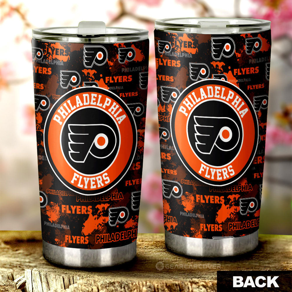 Philadelphia Flyers Tumbler Cup Custom Car Accessories - Gearcarcover - 2