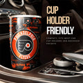 Philadelphia Flyers Tumbler Cup Custom Car Accessories - Gearcarcover - 3