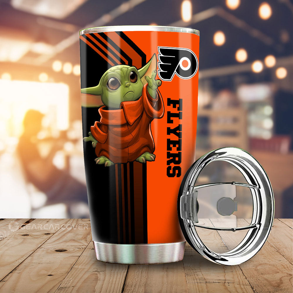 Philadelphia Flyers Tumbler Cup Custom Car Accessories - Gearcarcover - 1