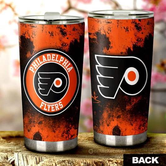 Philadelphia Flyers Tumbler Cup Custom Car Accessories - Gearcarcover - 1