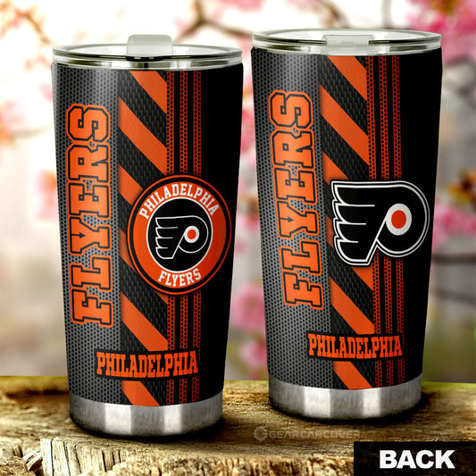 Philadelphia Flyers Tumbler Cup Custom Car Accessories - Gearcarcover - 1