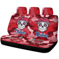 Philadelphia Phillies Car Back Seat Covers Skull Theme Collection - Gearcarcover - 1