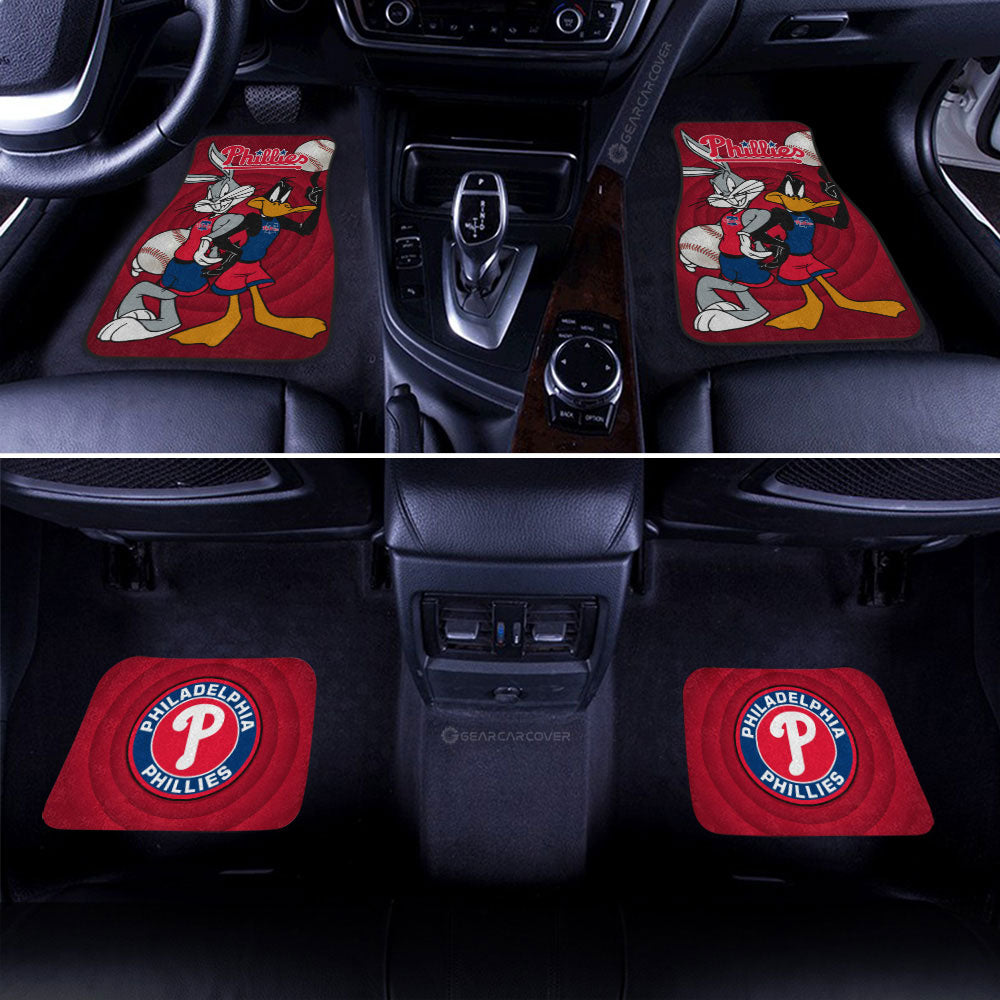 Philadelphia Phillies Car Floor Mats Custom Car Accessories - Gearcarcover - 2