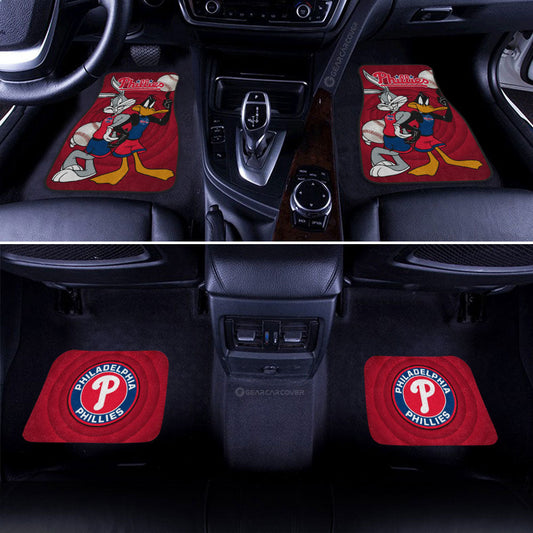 Philadelphia Phillies Car Floor Mats Custom Car Accessories - Gearcarcover - 2