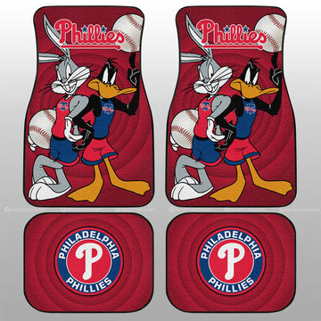 Philadelphia Phillies Car Floor Mats Custom Car Accessories - Gearcarcover - 1