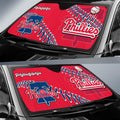 Philadelphia Phillies Car Sunshade Custom Car Accessories - Gearcarcover - 2