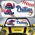 Philadelphia Phillies Car Sunshade Stitch Theme Collection - Gearcarcover - 1