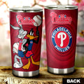 Philadelphia Phillies Tumbler Cup Custom Car Accessories - Gearcarcover - 1