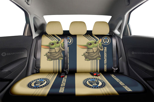 Philadelphia Union Car Back Seat Covers Custom Car Accessories - Gearcarcover - 2