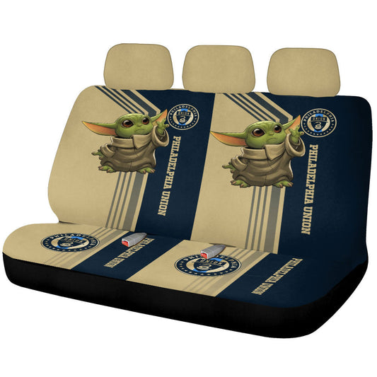 Philadelphia Union Car Back Seat Covers Custom Car Accessories - Gearcarcover - 1