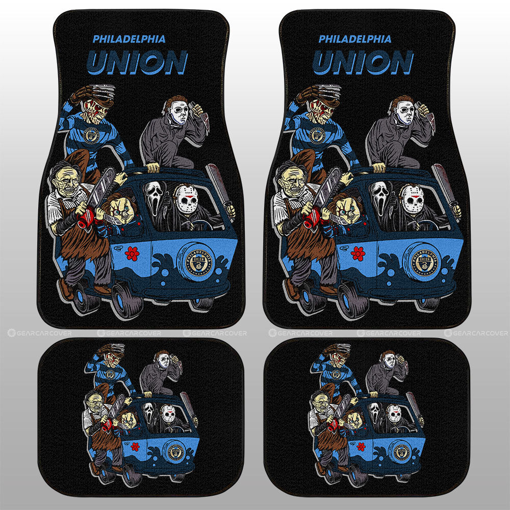 Philadelphia Union Car Floor Mats Custom Car Accessories - Gearcarcover - 1