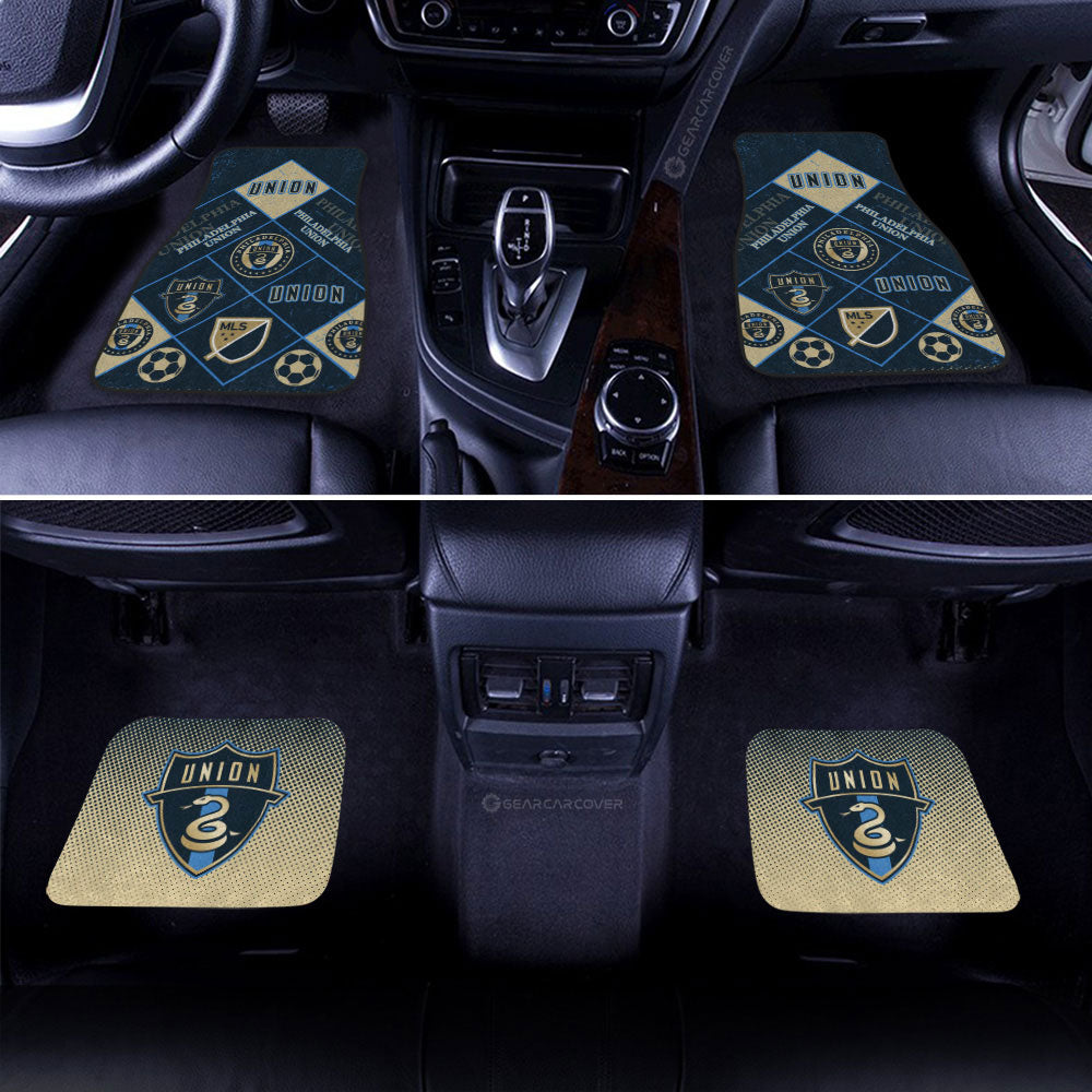 Philadelphia Union Car Floor Mats Sporty Team Collection - Gearcarcover - 3
