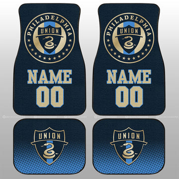 Philadelphia Union Car Floor Mats Sporty Team Collection - Gearcarcover - 1