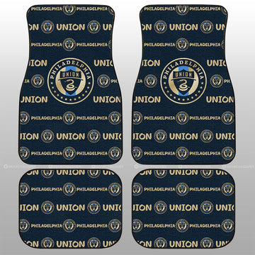 Philadelphia Union Car Floor Mats Sporty Team Collection - Gearcarcover - 1