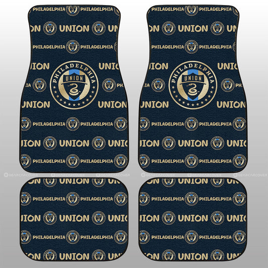 Philadelphia Union Car Floor Mats Sporty Team Collection - Gearcarcover - 1