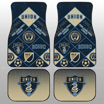 Philadelphia Union Car Floor Mats Sporty Team Collection - Gearcarcover - 1