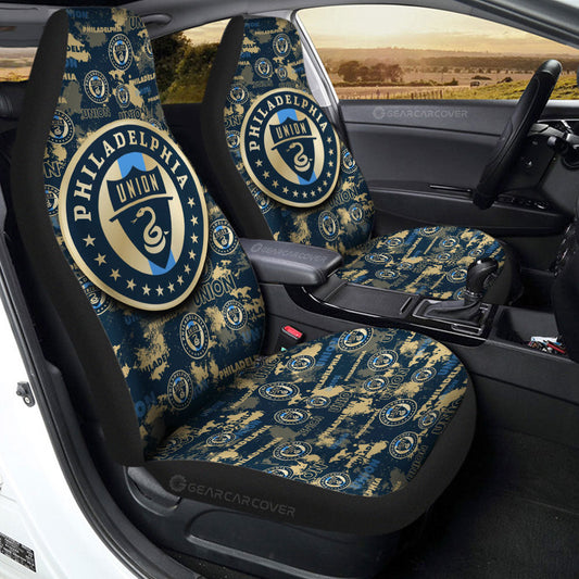 Philadelphia Union Car Seat Covers Custom Car Accessories - Gearcarcover - 2