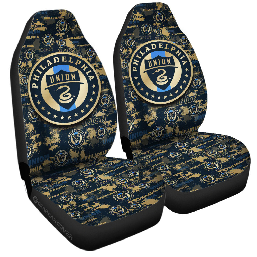 Philadelphia Union Car Seat Covers Custom Car Accessories - Gearcarcover - 3