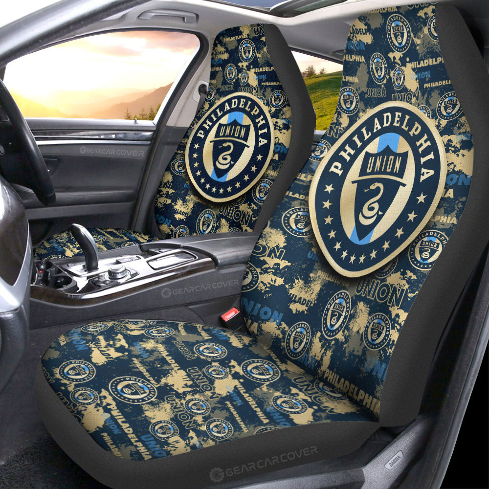 Philadelphia Union Car Seat Covers Custom Car Accessories - Gearcarcover - 1