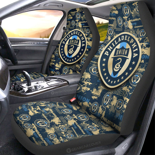 Philadelphia Union Car Seat Covers Custom Car Accessories - Gearcarcover - 1