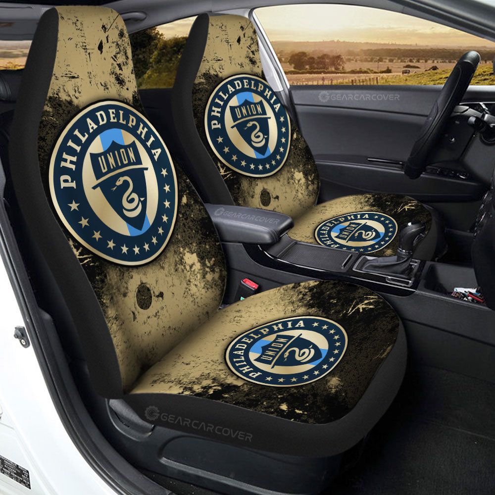 Philadelphia Union Car Seat Covers Custom Car Accessories - Gearcarcover - 2