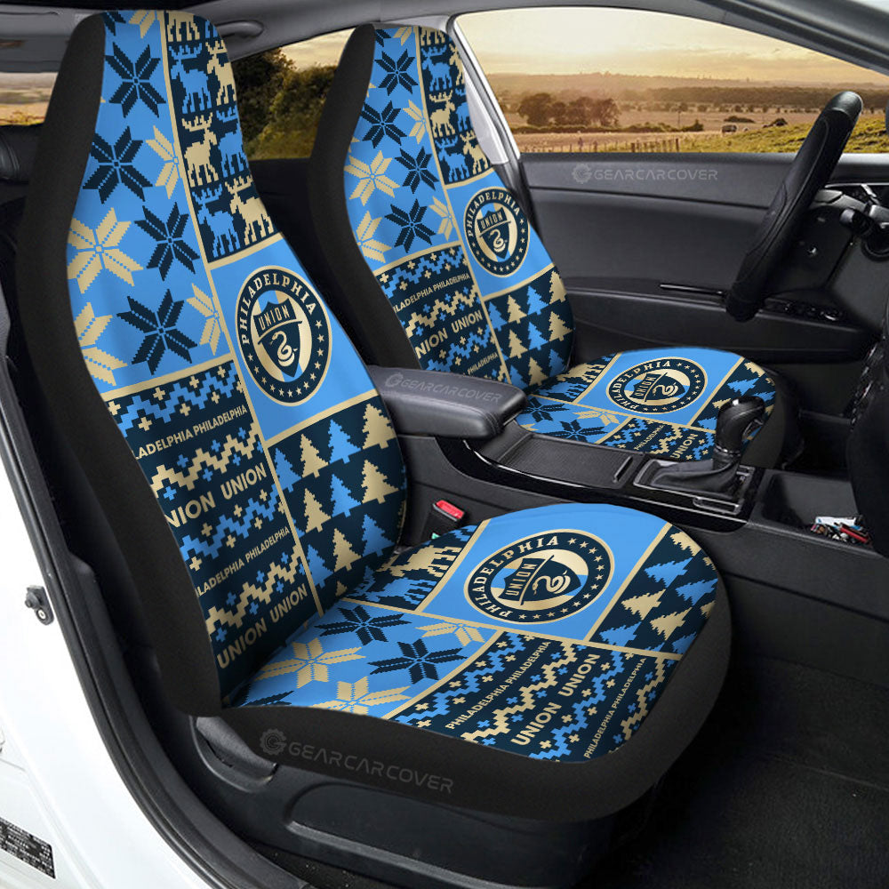 Philadelphia Union Car Seat Covers Custom Ugly Style Car Accessories - Gearcarcover - 2