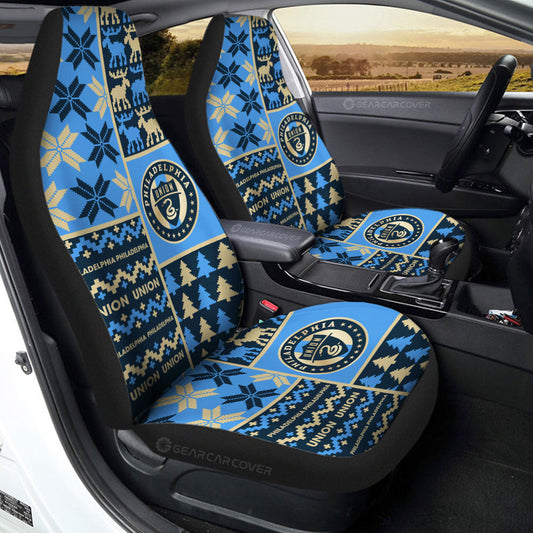 Philadelphia Union Car Seat Covers Custom Ugly Style Car Accessories - Gearcarcover - 2