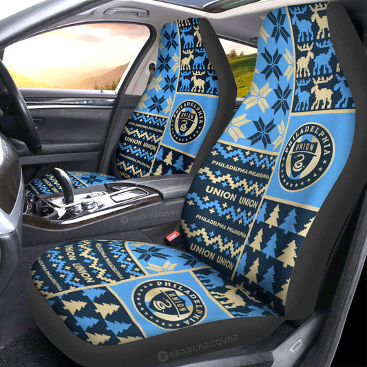 Philadelphia Union Car Seat Covers Custom Ugly Style Car Accessories - Gearcarcover - 1