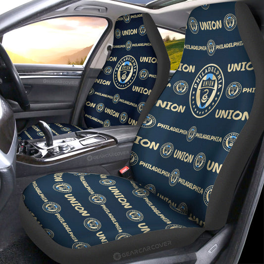 Philadelphia Union Car Seat Covers Sporty Team Collection - Gearcarcover - 1