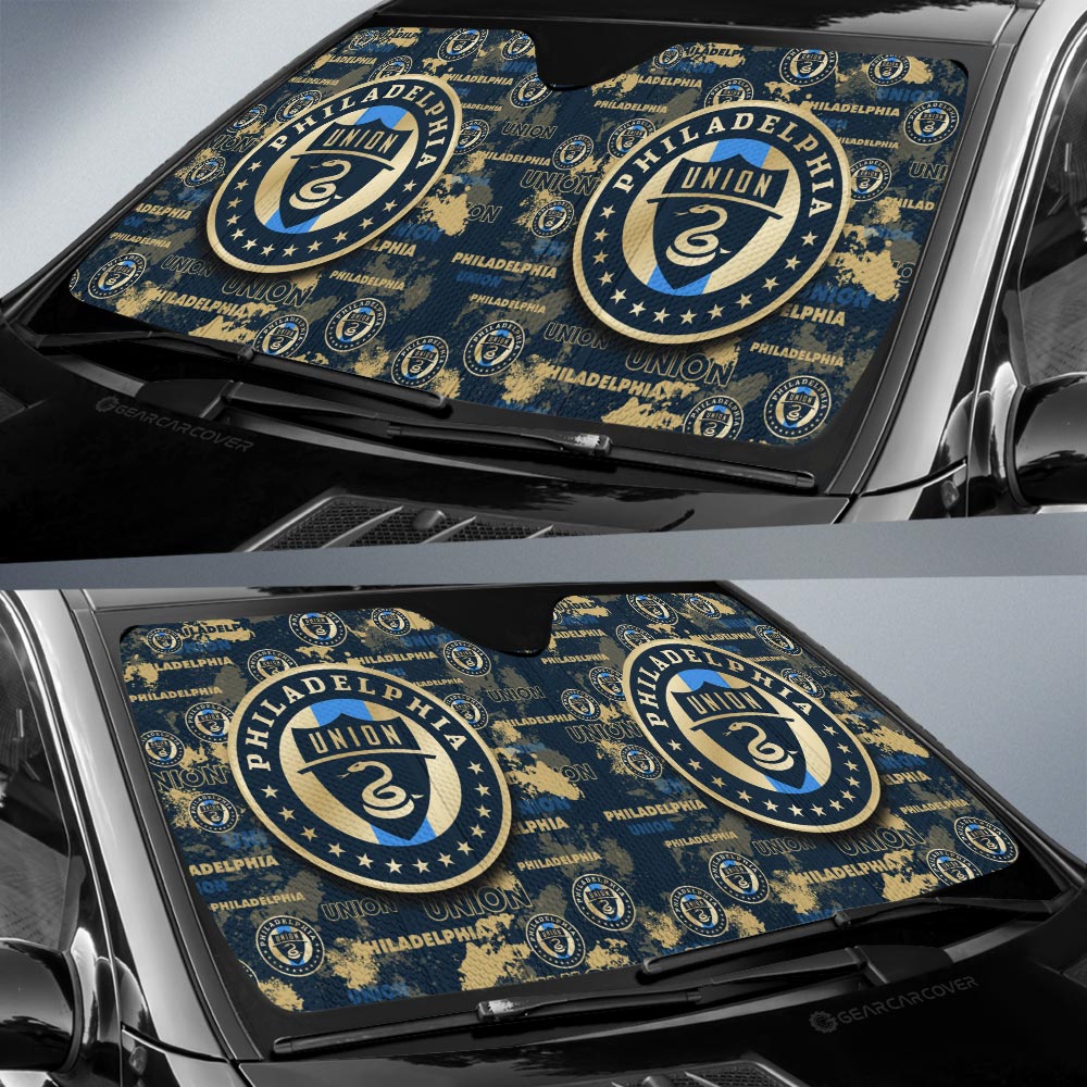 Philadelphia Union Car Sunshade Custom Car Accessories - Gearcarcover - 2