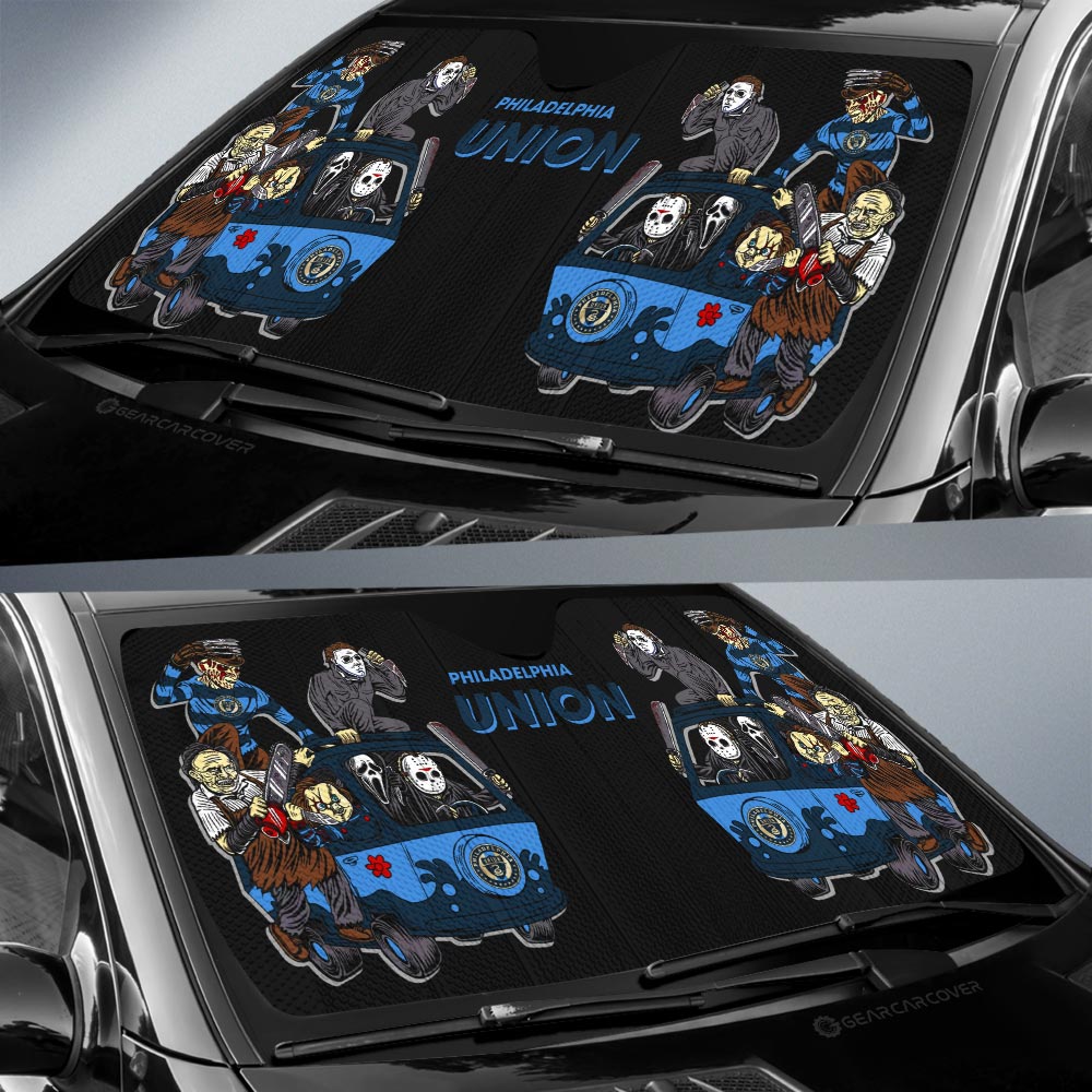 Philadelphia Union Car Sunshade Custom Car Accessories - Gearcarcover - 2