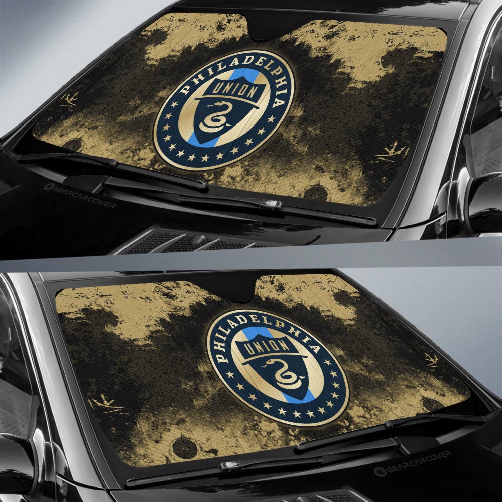 Philadelphia Union Car Sunshade Custom Car Accessories - Gearcarcover - 2