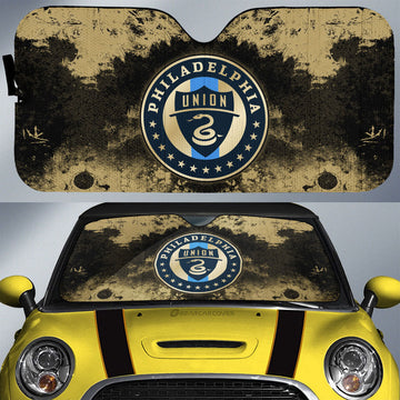 Philadelphia Union Car Sunshade Custom Car Accessories - Gearcarcover - 1