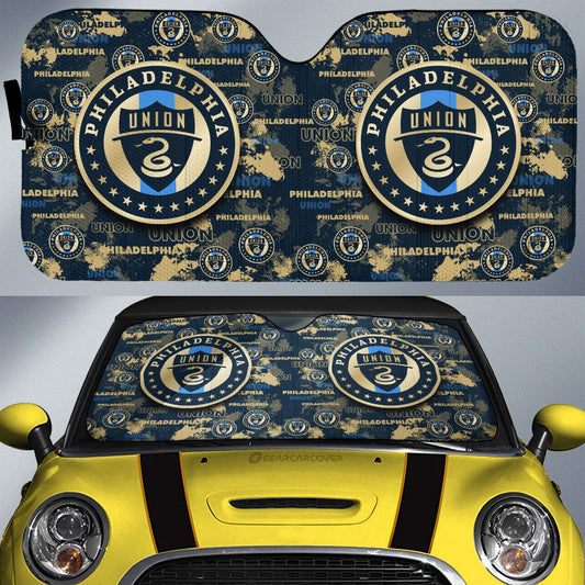Philadelphia Union Car Sunshade Custom Car Accessories - Gearcarcover - 1