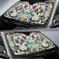 Philadelphia Union Car Sunshade Custom Sugar Skull Car Accessories - Gearcarcover - 2