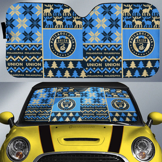 Philadelphia Union Car Sunshade Custom Ugly Style Car Accessories - Gearcarcover - 1