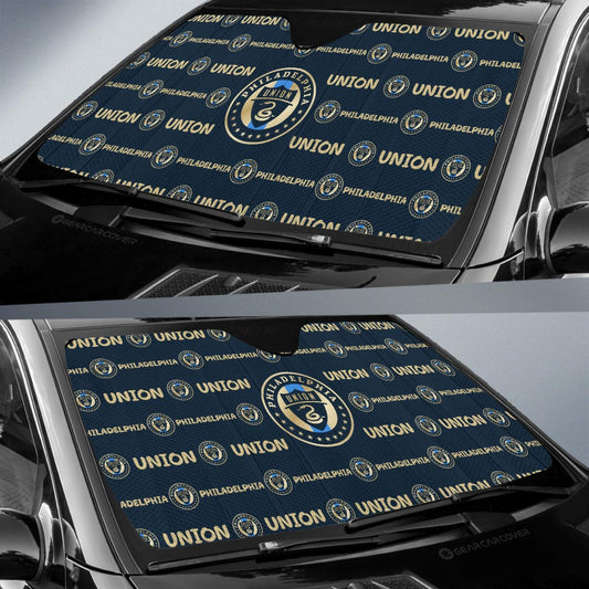 Philadelphia Union Car Sunshade Sporty Team Collection - Gearcarcover - 2