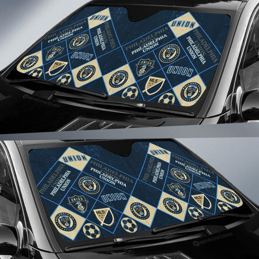 Philadelphia Union Car Sunshade Sporty Team Collection - Gearcarcover - 2