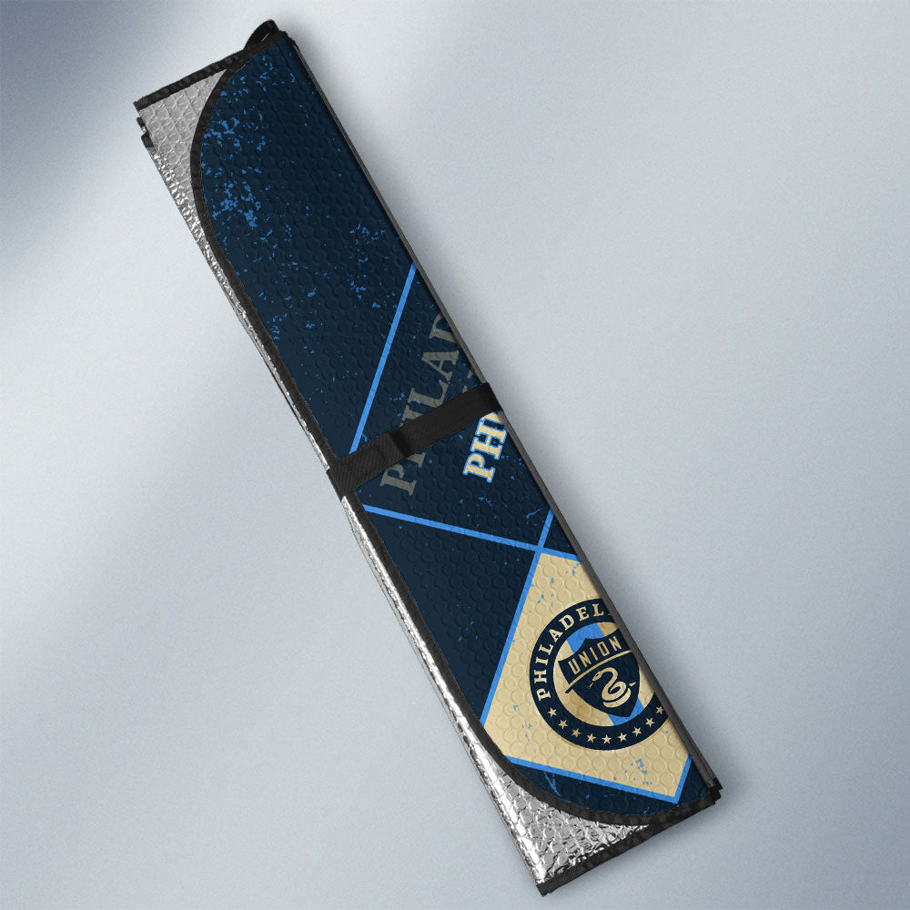 Philadelphia Union Car Sunshade Sporty Team Collection - Gearcarcover - 3