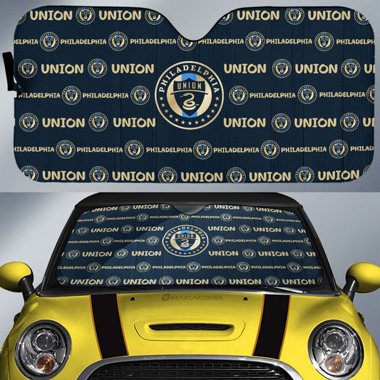 Philadelphia Union Car Sunshade Sporty Team Collection - Gearcarcover - 1