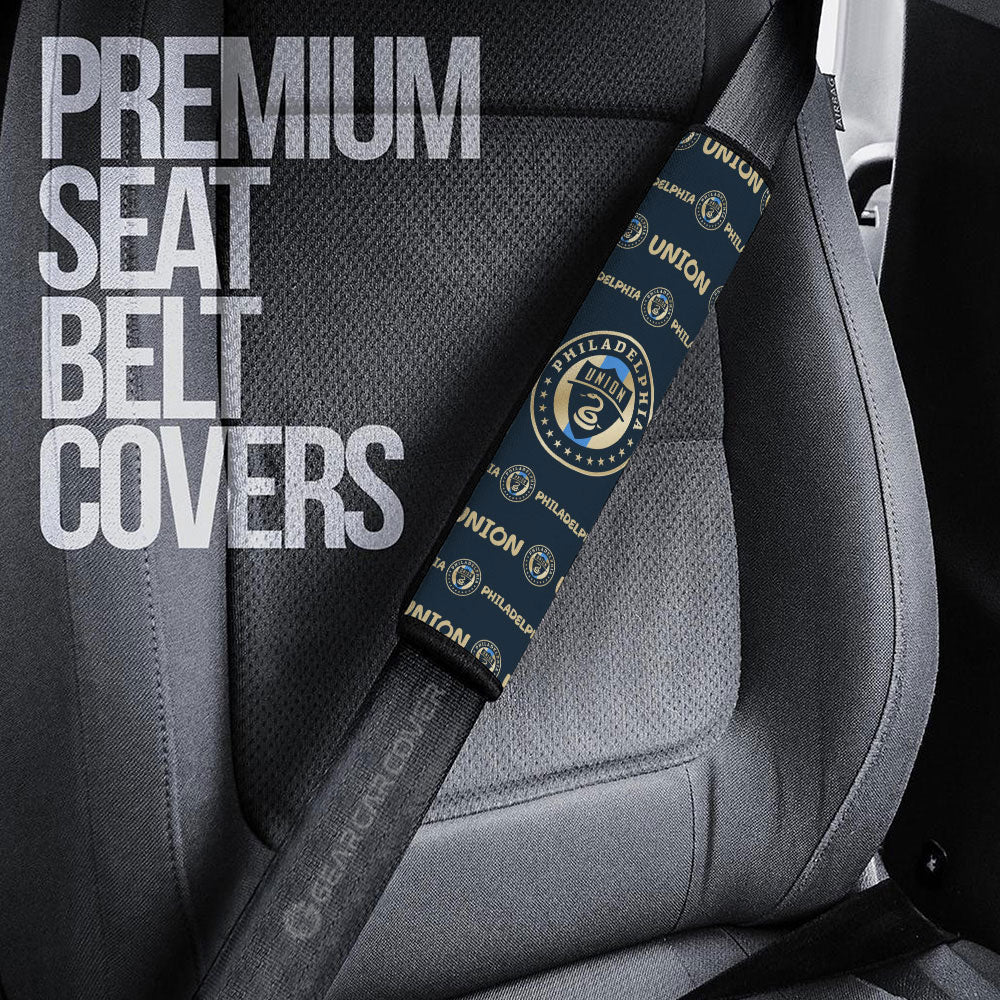 Philadelphia Union Seat Belt Covers Sporty Team Collection - Gearcarcover - 3
