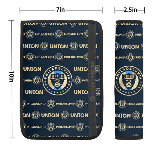 Philadelphia Union Seat Belt Covers Sporty Team Collection - Gearcarcover - 1